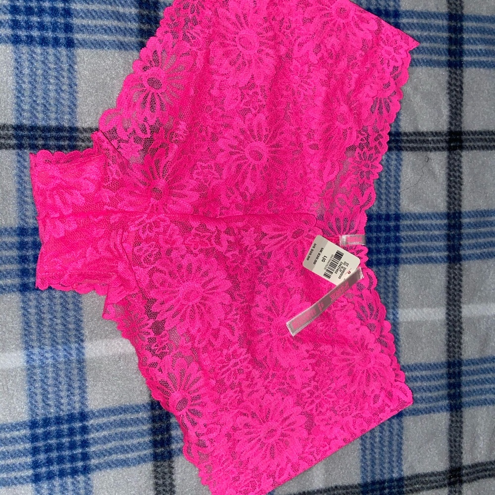 Hot pink Victoria’s Secret panties